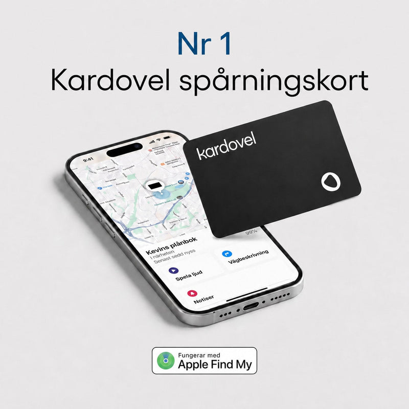 Kardovel spårningskort