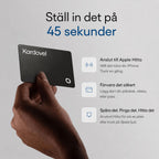 Kardovel spårningskort