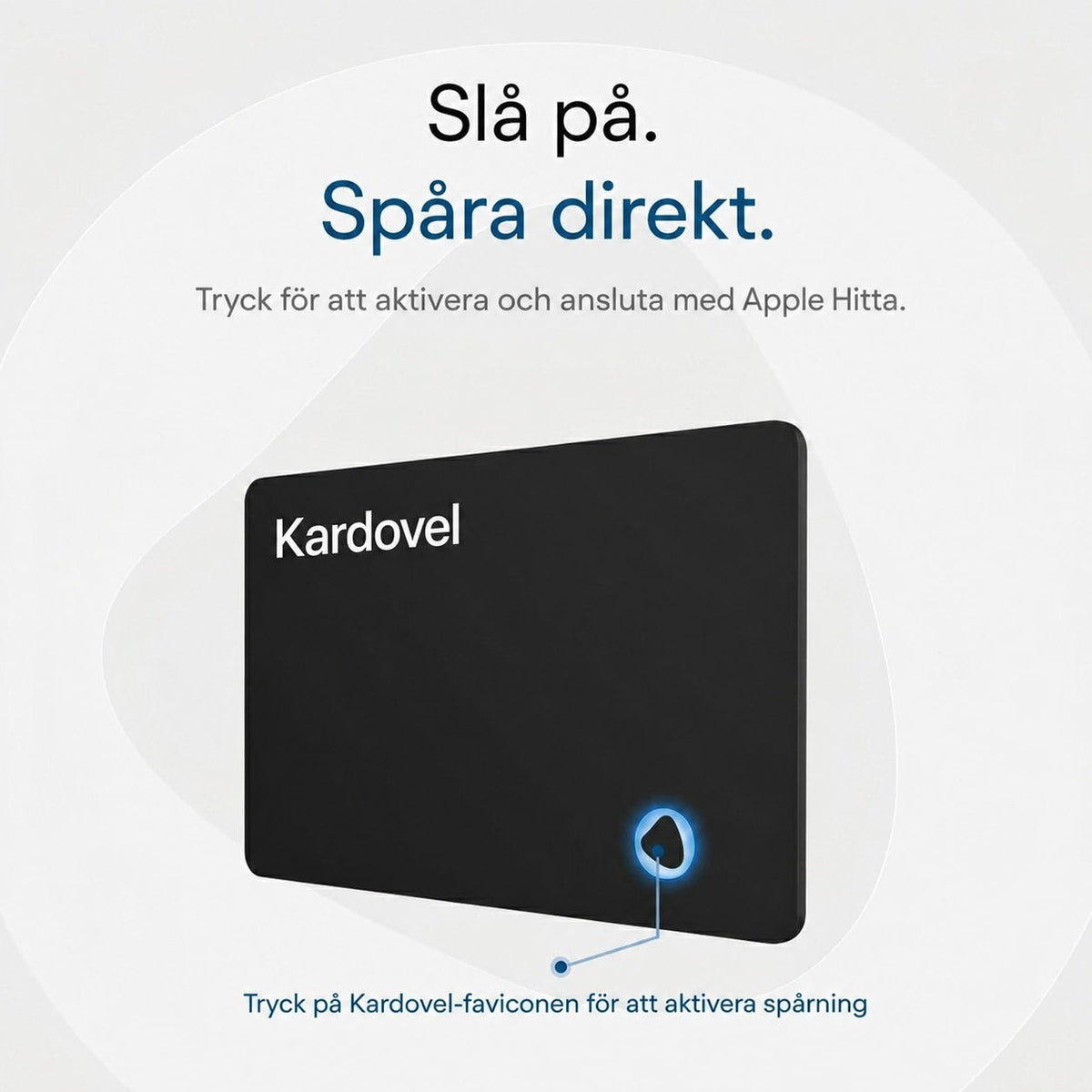 Kardovel spårningskort