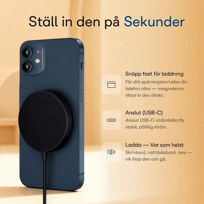 Kardovel trådlös laddare